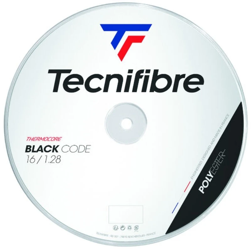 Bobine De Cordage Tecnifibre Black Code (200m) 3 Bobine De Cordage Tecnifibre Black Code (200m)