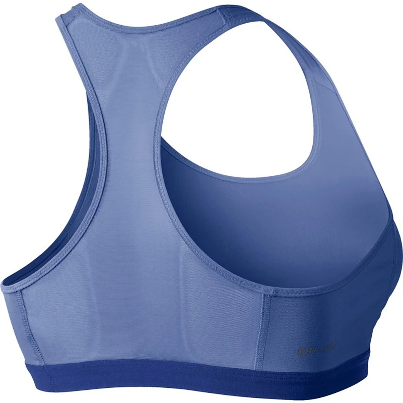 Brassière Femme Nike Bleu 4 Brassière Femme Nike Bleu – Image 2