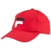 Casquette Fila Baseball Cap Max Rouge 1 Casquette Fila Baseball Cap Max Rouge -Tennis-Compagnie casquette fila baseball cap max rouge