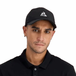 Casquette Le Coq Sportif Noir -Tennis-Compagnie casquette le coq sportif noir 2