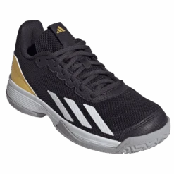 Chaussure Enfant Adidas CourtFlash Noir -Tennis-Compagnie chaussure enfant adidas courtflash noir 2