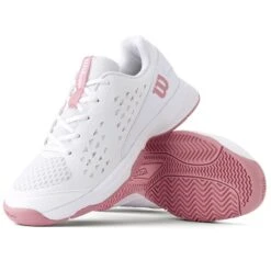 Chaussure Enfant Wilson Rush Pro L Toutes Surfaces Blanc 15 Chaussure Enfant Wilson Rush Pro L Toutes Surfaces Blanc -Tennis-Compagnie chaussure enfant wilson rush pro l toutes surfaces blanc 4