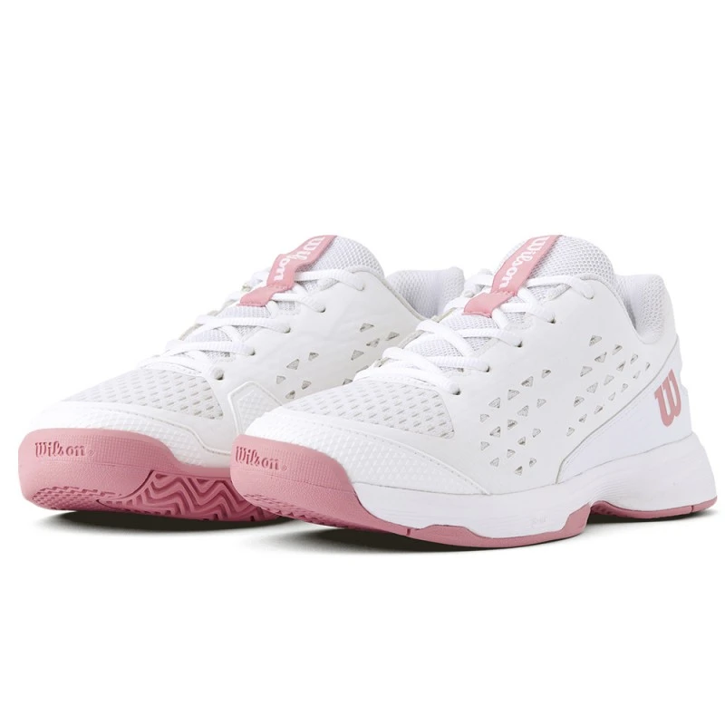 Chaussure Enfant Wilson Rush Pro L Toutes Surfaces Blanc 8 Chaussure Enfant Wilson Rush Pro L Toutes Surfaces Blanc – Image 6