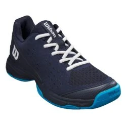 Chaussure Enfant Wilson Rush Pro L Toutes Surfaces Bleu Marine -Tennis-Compagnie chaussure enfant wilson rush pro l toutes surfaces bleu marine 2