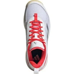 Chaussure Femme Adidas Avaflash Toutes Surfaces Blanc -Tennis-Compagnie chaussure femme adidas avaflash toutes surfaces blanc 4
