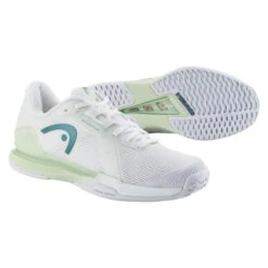 Chaussure Femme Head Sprint Pro 4.0 Toutes Surfaces Blanc -Tennis-Compagnie chaussure femme head sprint pro 40 toutes surfaces blanc 2