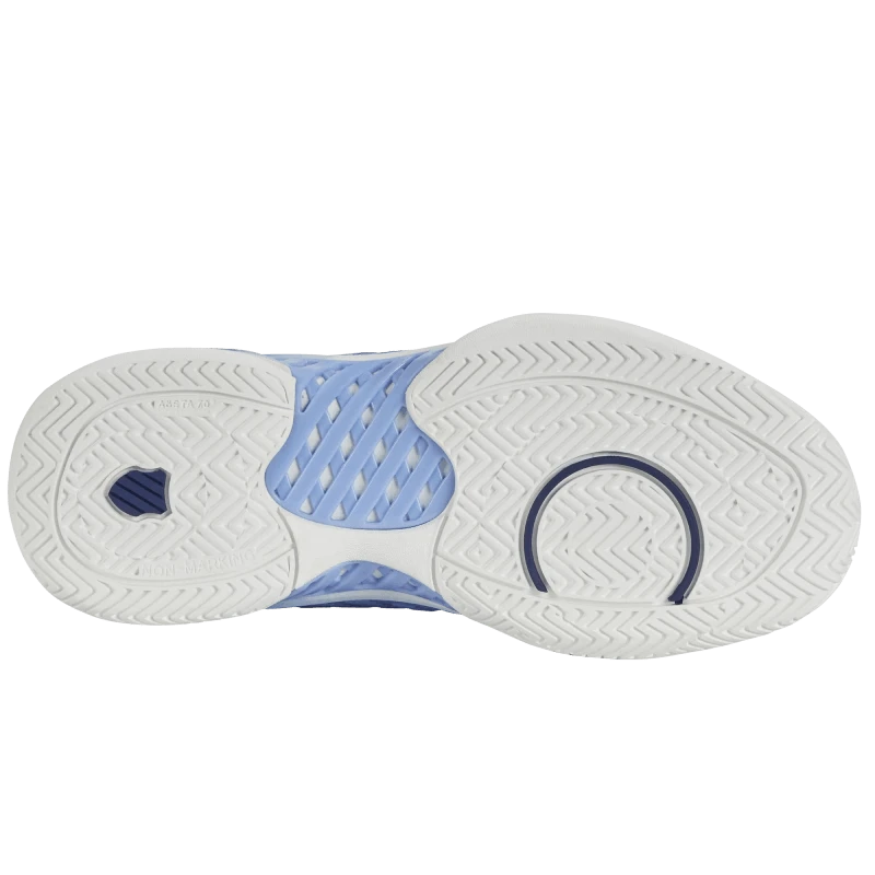 Chaussure Femme K-Swiss Hypercourt Express 2 Toutes Surfaces Bleu Clair 7 Chaussure Femme K-Swiss Hypercourt Express 2 Toutes Surfaces Bleu Clair – Image 5