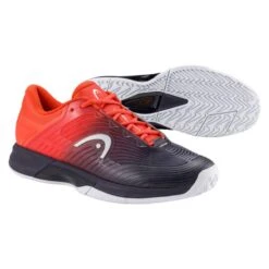 Chaussure Head Revolt Pro 4.5 Toutes Surfaces Rouge -Tennis-Compagnie chaussure head revolt pro 45 toutes surfaces rouge 2