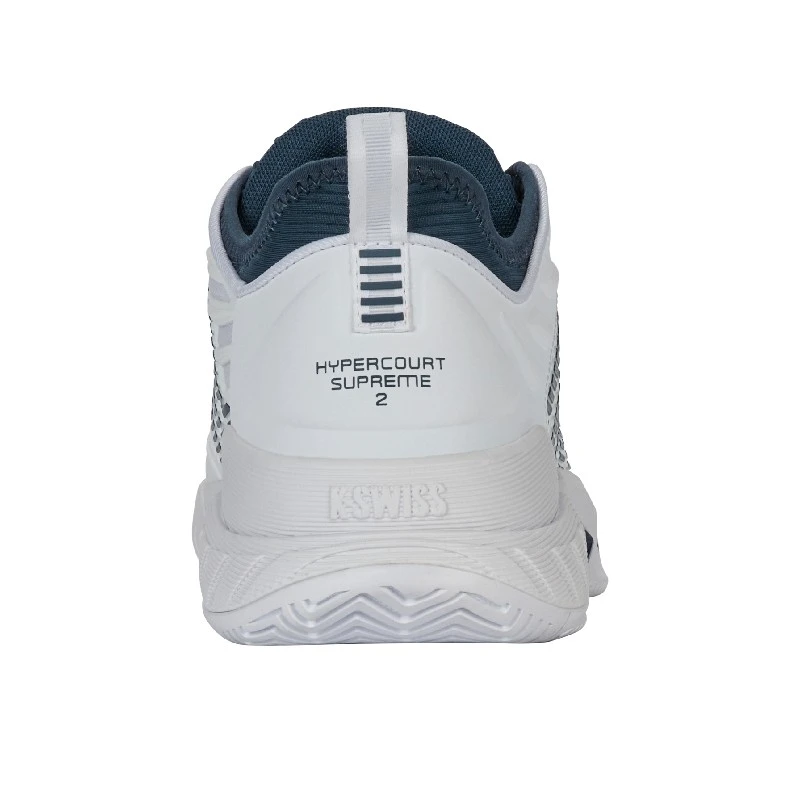 Chaussure K-Swiss Hypercourt Supreme 2 Toutes Surfaces Blanc 7 Chaussure K-Swiss Hypercourt Supreme 2 Toutes Surfaces Blanc – Image 5