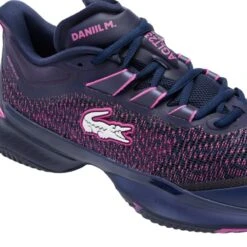 Chaussure Lacoste AG-LT23 Ultra Terre Battue Bleu/Rose -Tennis-Compagnie chaussure lacoste ag lt23 ultra terre battue bleurose 5