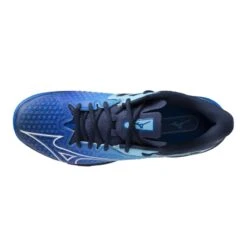 Chaussure Mizuno Wave Exceed Tour 6 AC Toutes Surfaces Bleu -Tennis-Compagnie chaussure mizuno wave exceed tour 6 ac toutes surfaces bleu 3