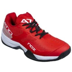 Chaussure Padel Nox AT10 Rouge -Tennis-Compagnie chaussure padel nox at10 rouge 6