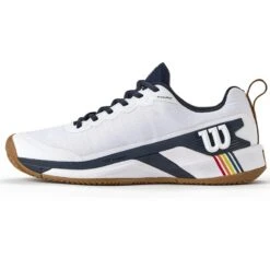 Chaussure Wilson Rush Pro 4.5 Terre Battue Blanc -Tennis-Compagnie chaussure wilson rush pro 45 terre battue blanc 2