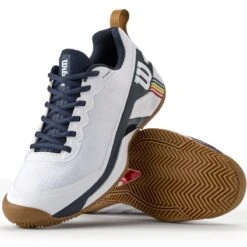 Chaussure Wilson Rush Pro 4.5 Terre Battue Blanc -Tennis-Compagnie chaussure wilson rush pro 45 terre battue blanc 3