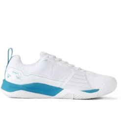 Chaussure Wilson Rush Pro 4.5 Toutes Surfaces Blanc/Bleu -Tennis-Compagnie chaussure wilson rush pro 45 toutes surfaces blanc bleu 2