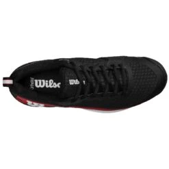 Chaussure Wilson Rush Pro 4.5 Toutes Surfaces Noir/Rouge 12 Chaussure Wilson Rush Pro 4.5 Toutes Surfaces Noir/Rouge -Tennis-Compagnie chaussure wilson rush pro 45 toutes surfaces noirrouge 4