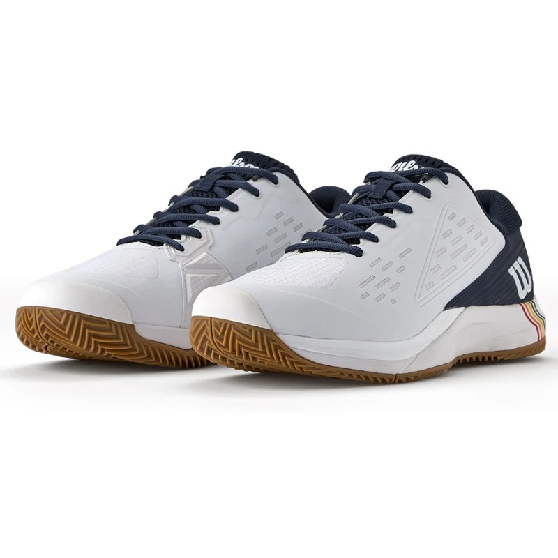 Chaussures Wilson Rush Pro Ace Terre Battue Blanc 7 Chaussures Wilson Rush Pro Ace Terre Battue Blanc – Image 5