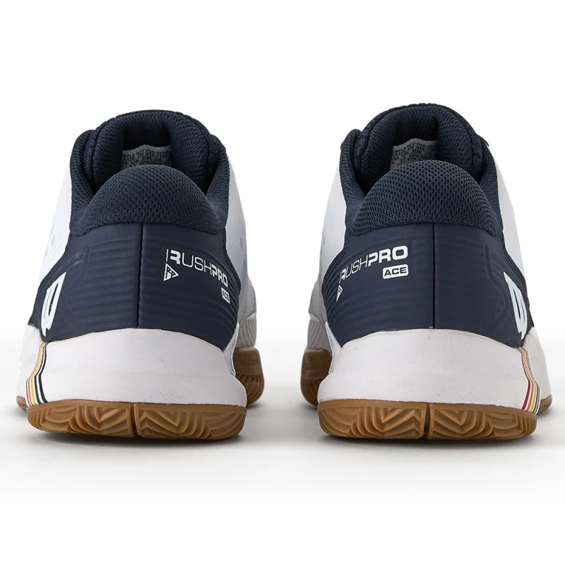 Chaussures Wilson Rush Pro Ace Terre Battue Blanc 8 Chaussures Wilson Rush Pro Ace Terre Battue Blanc – Image 6