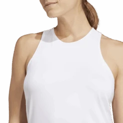 Débardeur Femme Adidas Climacool Blanc -Tennis-Compagnie debardeur femme adidas climacool blanc 3