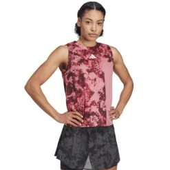 Débardeur Femme Adidas Paris HEAT.RDY Match Rose -Tennis-Compagnie debardeur femme adidas paris heatrdy match rose 2