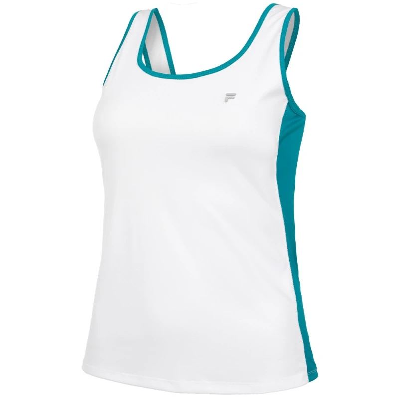 Débardeur Femme Fila Romi Paris Blanc 3 Débardeur Femme Fila Romi Paris Blanc