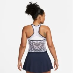 Débardeur Femme NikeCourt Dri-FIT Slam Blanc/Violet