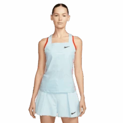Débardeur Femme Nikecourt Dri-FIT Slam Bleu Clair
