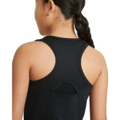 Débardeur Fille Nike Dri-FIT Victory Noir -Tennis-Compagnie debardeur fille nike dri fit victory noir 3