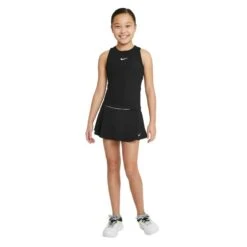 Débardeur Fille Nike Dri-FIT Victory Noir -Tennis-Compagnie debardeur fille nike dri fit victory noir 4