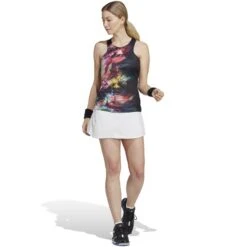 Jupe Femme Adidas Tennis Match Blanc -Tennis-Compagnie jupe femme adidas tennis match blanc 4