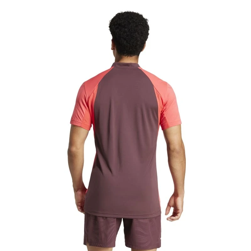 Polo Adidas Pro Climacool FreeLift Rouge 5 Polo Adidas Pro Climacool FreeLift Rouge – Image 3