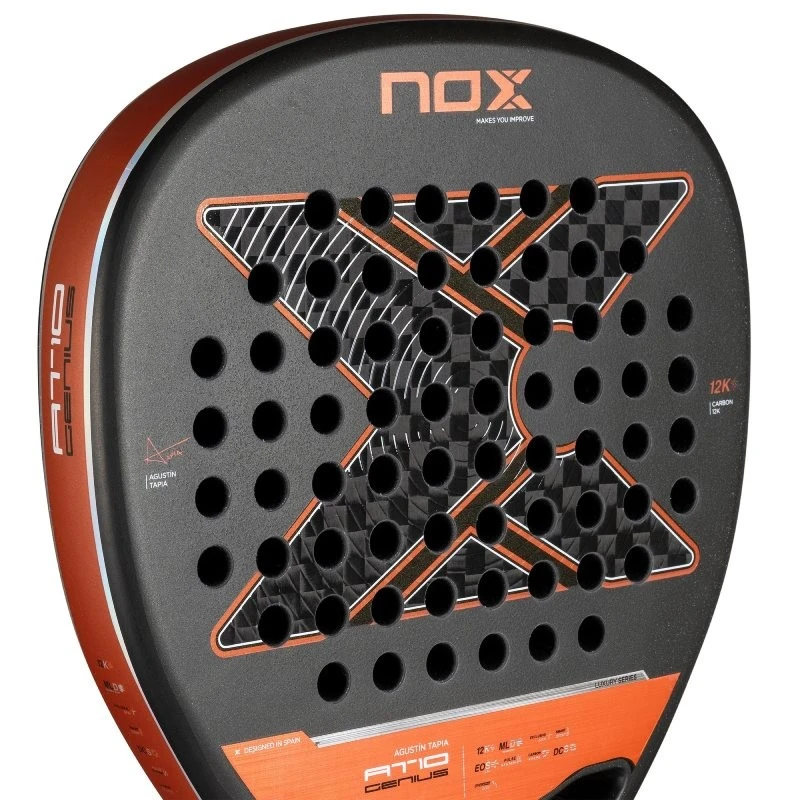 Raquette De Padel Nox AT10 Luxury Genius Attack 12K 2025 6 Raquette De Padel Nox AT10 Luxury Genius Attack 12K 2025 – Image 4