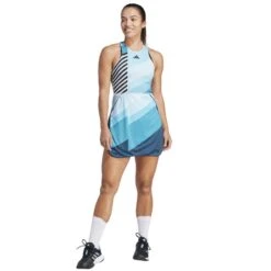 Robe Femme Adidas Transformative Aeroready Pro Bleu
