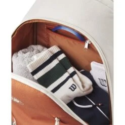 Sac à Dos Wilson Roland Garros Team 2025 Marron -Tennis-Compagnie sac a dos wilson roland garros team 2025 marron 3