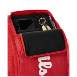 Sac à Dos Wilson Super Tour Rouge -Tennis-Compagnie sac a dos wilson super tour rouge 4