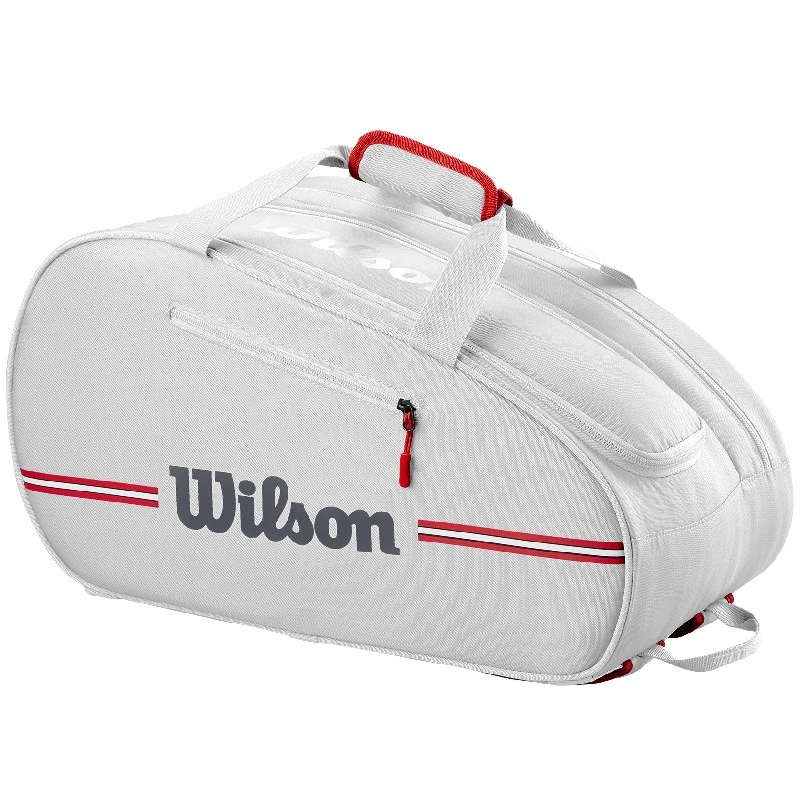 Sac De Padel Wilson Team Blanc 3 Sac De Padel Wilson Team Blanc
