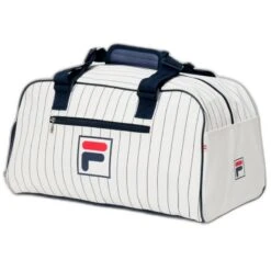 Sac Duffle Fila Heritage Blanc -Tennis-Compagnie sac duffle fila heritage blanc 2