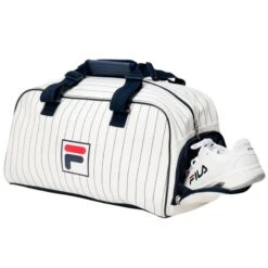 Sac Duffle Fila Heritage Blanc -Tennis-Compagnie sac duffle fila heritage blanc 3