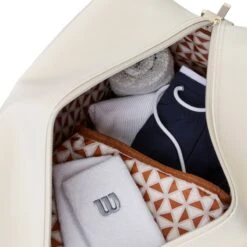 Sac Small Duffle Wilson Roland Garros 2025 Beige -Tennis-Compagnie sac small duffle wilson roland garros 2025 beige 3
