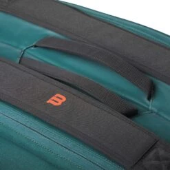 Sac Thermo Wilson Blade V9 Super Tour 9 Raquettes Vert -Tennis-Compagnie sac thermo wilson blade v9 super tour 9 raquettes vert 2