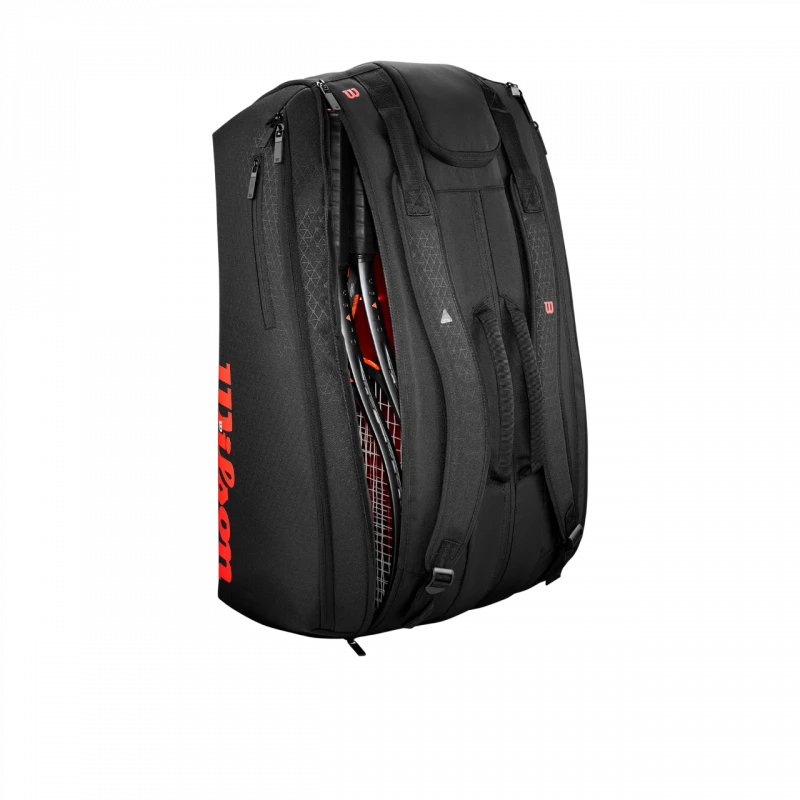 Sac Thermo Wilson Clash V3 Super Tour 15 Raquettes Noir 5 Sac Thermo Wilson Clash V3 Super Tour 15 Raquettes Noir – Image 3