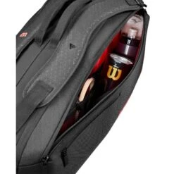 Sac Thermo Wilson Clash V3 Super Tour 6 Raquettes -Tennis-Compagnie sac thermo wilson clash v3 super tour 6 raquettes 4