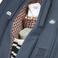 Sac Thermo Wilson Roland Garros Session De Soirée 15 Raquettes 2025 Bleu Marine -Tennis-Compagnie sac thermo wilson roland garros session de soiree 15 raquettes 2025 bleu marine 4