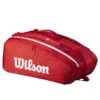 Sac Thermo Wilson Super Tour 15 Raquettes Rouge -Tennis-Compagnie sac thermo wilson super tour 15 raquettes rouge