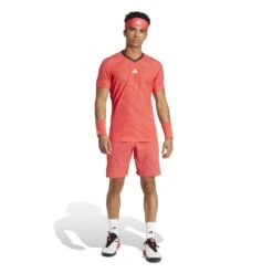 Short Adidas Ergo Melbourne Rouge -Tennis-Compagnie short adidas ergo melbourne rouge 5