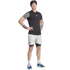 Short Adidas Pro 2 En 1 New York Gris -Tennis-Compagnie short adidas pro 2 en 1 new york gris 3