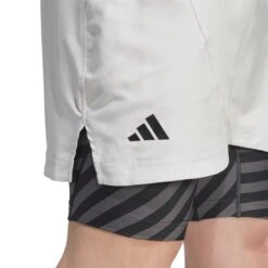 Short Adidas Pro 2 En 1 New York Gris -Tennis-Compagnie short adidas pro 2 en 1 new york gris 4