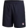 Short Enfant Fila Leon Bleu Marine -Tennis-Compagnie short enfant fila leon bleu marine