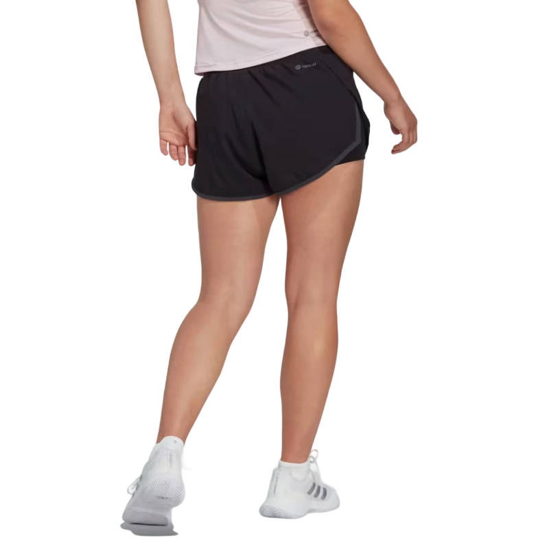 Short Femme Adidas Club Noir 4 Short Femme Adidas Club Noir – Image 2