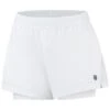 Short Femme K-Swiss Hypercourt Short 5 Blanc -Tennis-Compagnie short femme k swiss hypercourt short 5 blanc